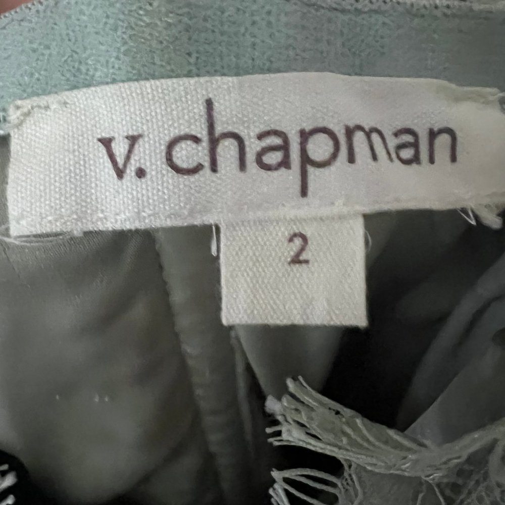 V Chapman – Mia dress in Sage Lace